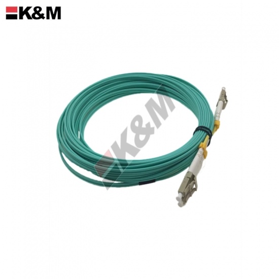 LC /PC to LC/PC OM3 Fiber Optic Patch Cord 3M