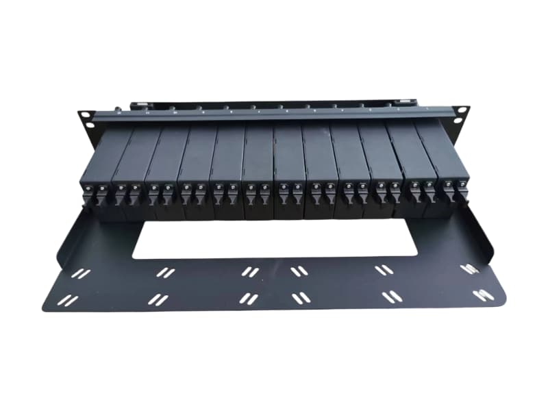 Cold rolled steel 19 inch rack mount ODF panel