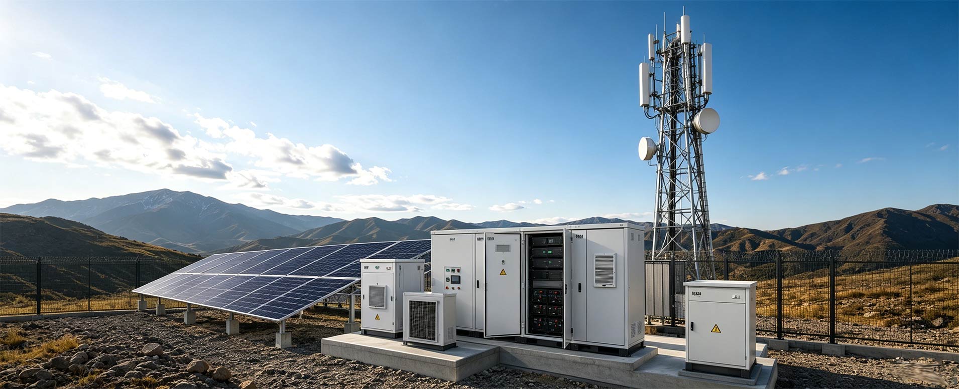 Hybrid Telecom Site Power Solution