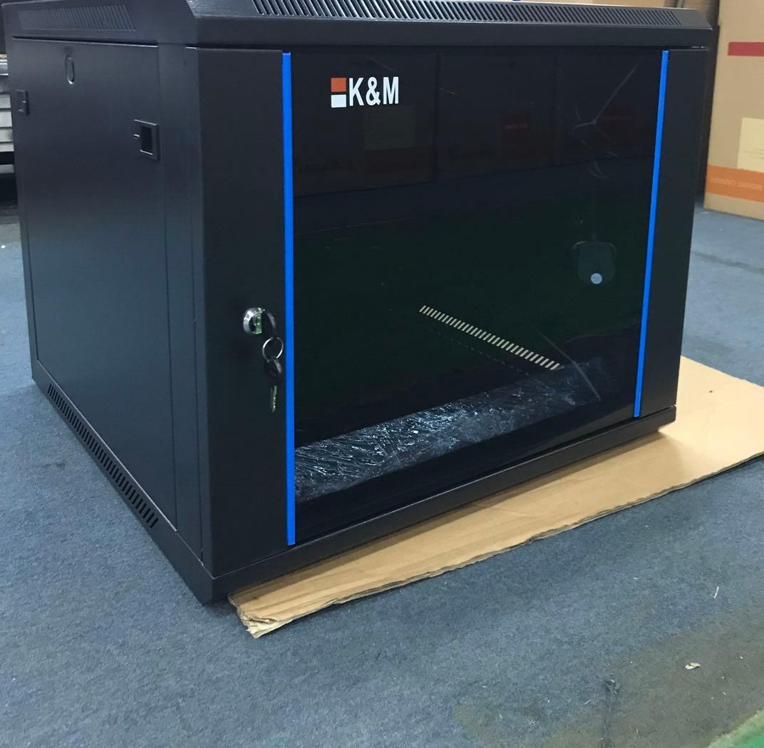 K&M 19 Inch Wall Mounted Cabinet Swivel Type