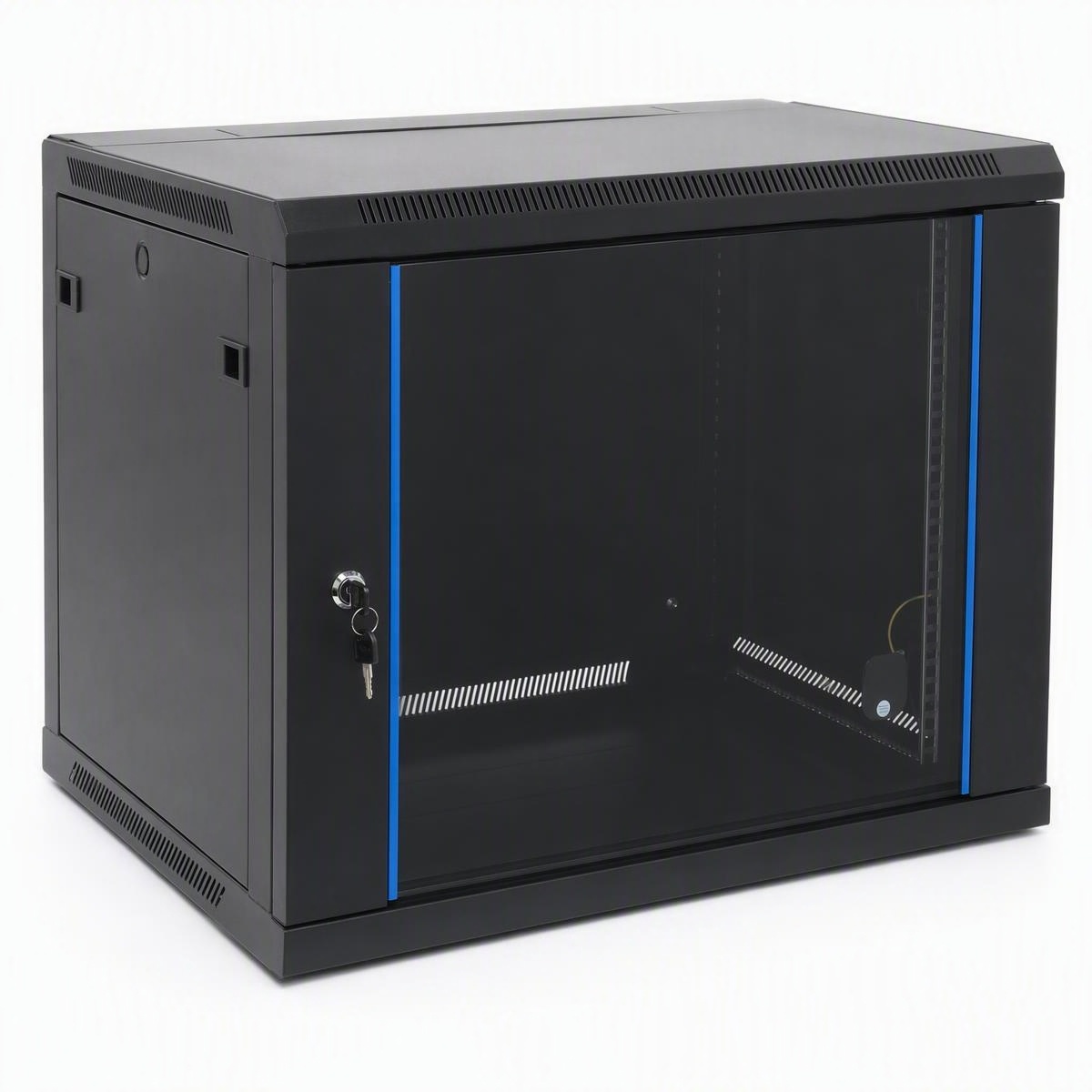 Lockable 19-inch network enclosure