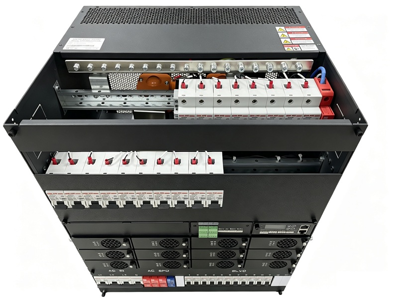 K&M 19-Inch 48VDC 600A Embedded Power Supply System
