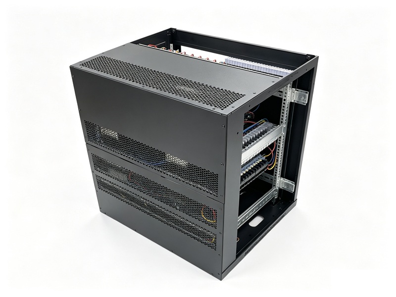 48VDC Telecom Base Station Power System Rack Installation
