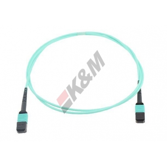 Fiber Optic Jumper 8 Fiber OM3 MTP