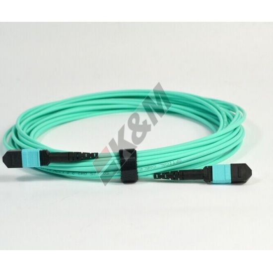 Fiber Optic Jumper 8 Fiber OM3 MTP