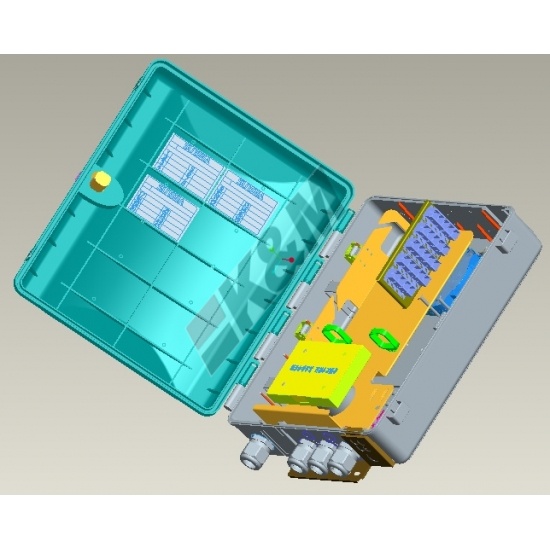 Fiber optic termination box  SC sx 24Ports