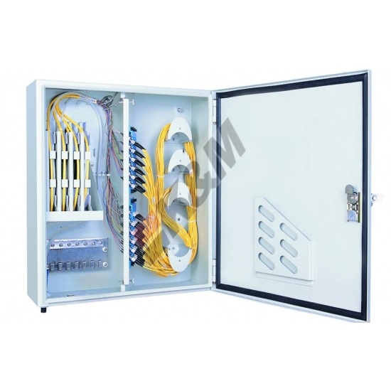 Outdoor Fiber optic termination box   48 Fibers