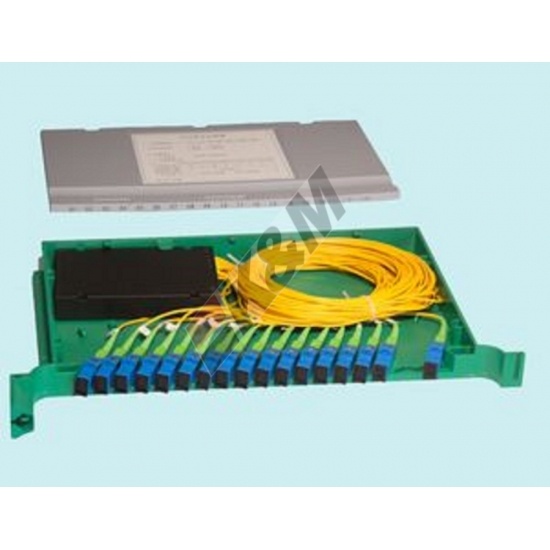 Modular Installation 1x16 Tray Type Fiber Optic Splitter