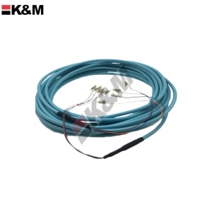 LC /PC to LC/PC om3 4 cores Fiber Optic Patch Cord 5M K&M