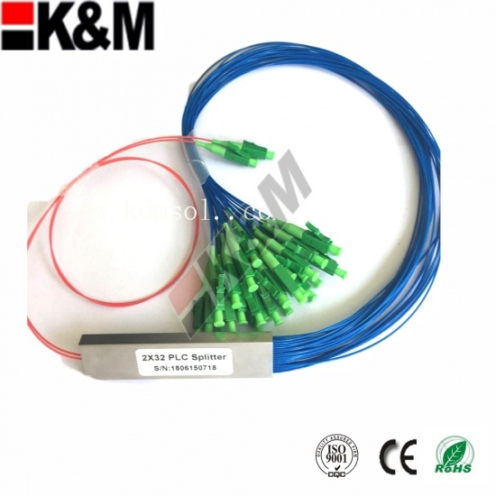 2x32 mini 2x32 PLC  Fiber Optic Splitter