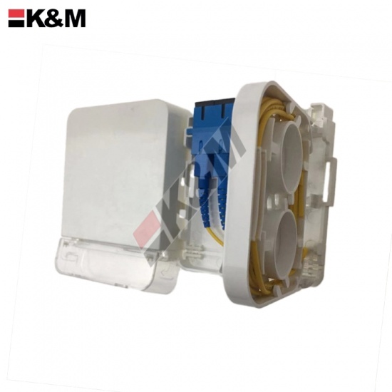 FTTH Fiber optic termination box 2Ports