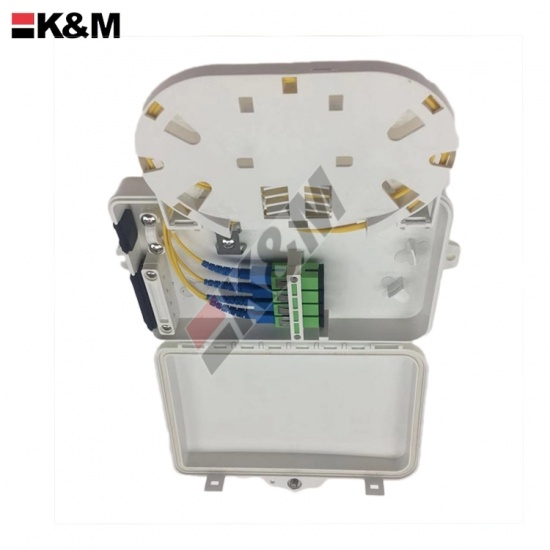 SC Simplex Fiber optic termination box 4 Cores