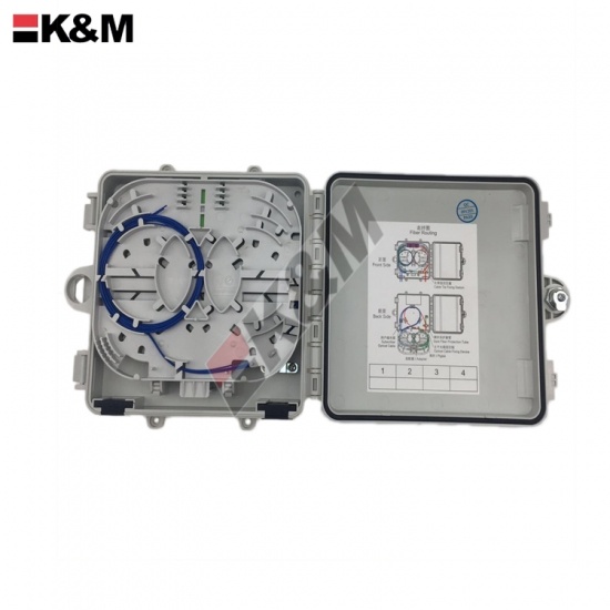 Fiber optic termination box  SCAPC 4 Cores