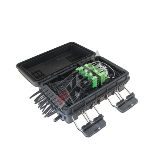 Fiber optic splitter modular box